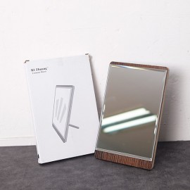 원목 탁상거울 (사각) 대